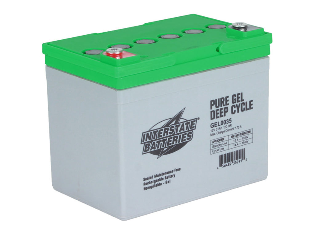 Gel0035 12v Gel Battery Interstate Sunwize Power And Battery 9681